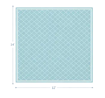 Area Rug Cleaning (14 x 12 ft)