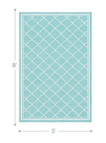 Area Rug Cleaning (8 x 5 ft)