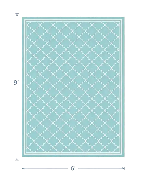 Area Rug Cleaning (9 x 6 ft)